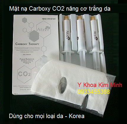 Mặt nạ Carboxy CO2 nâng cơ trắng da