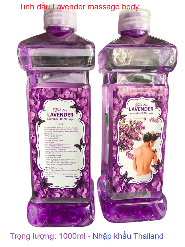Tinh dầu lavender massage body Thai Lan