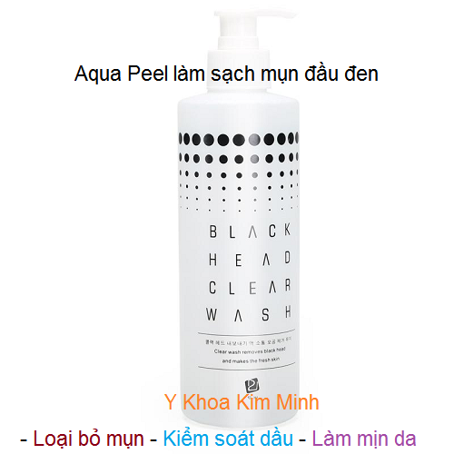 Aqua Peel làm sạch mụn đầu đen, mịn da