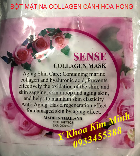 Bán bột mặt nạ collagen cánh hoa hồng 1000g
