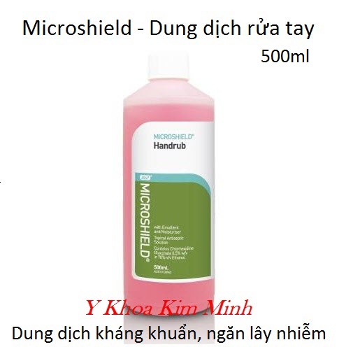 Microshield dung dịch rửa tay kháng khuẩn 500ml
