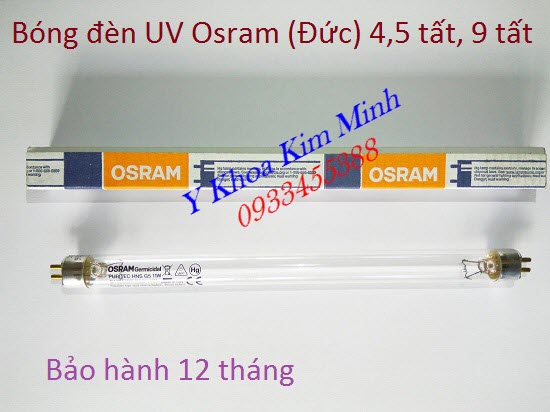 Bóng đèn UV Osram 4.5 tất, 9 tất tiệt trùng phòng
