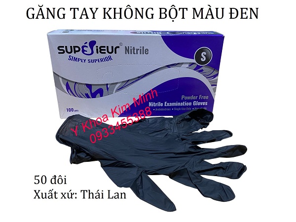 Găng tay không bột Thái Lan