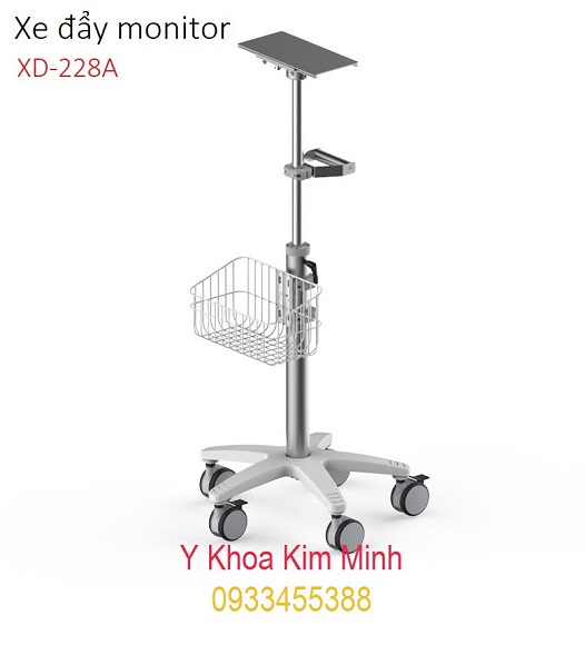 Xe đẩy monitor y tế XD-228A