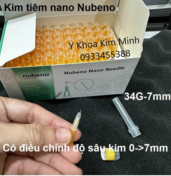 Kim tiêm mỹ phẩm Nubeno Nano 34G 7mm