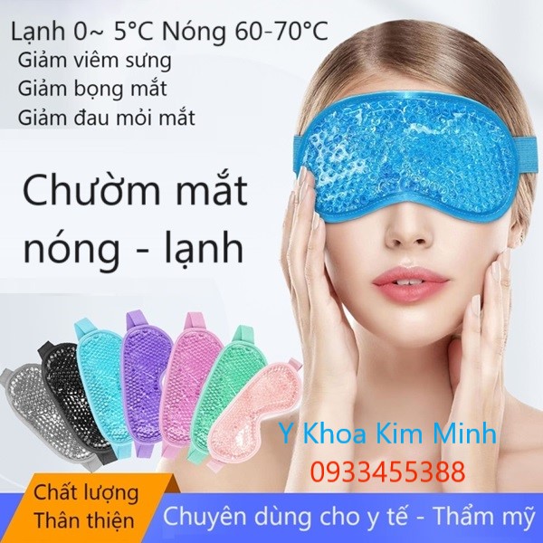 Chườm mắt nóng lạnh bằng gel