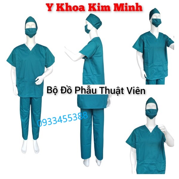 Bộ đồ phẫu thuật viên nam / nữ size S M L