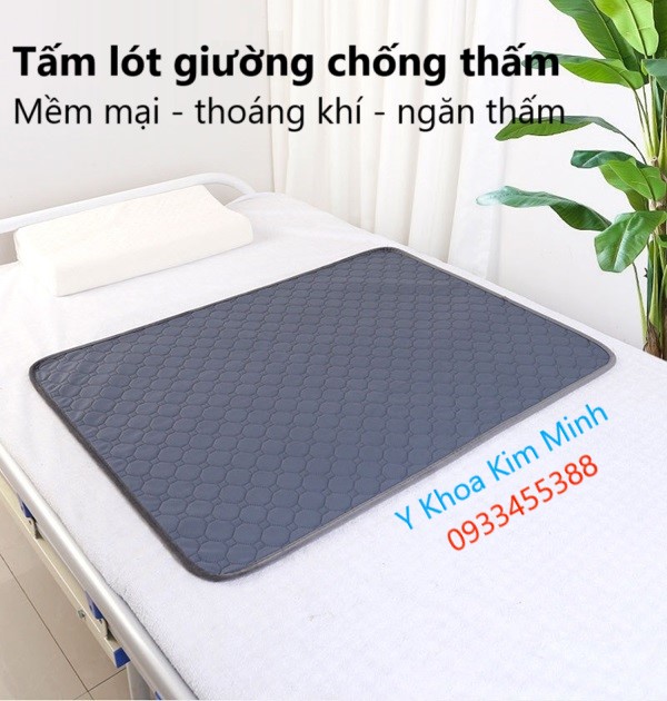 Tấm lót giường chống thấm 60 x 90cm