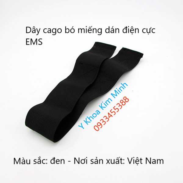 Dây cago vải băng miếng dán điện xung EMS