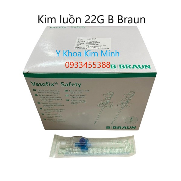 Kim luồn 22G B Braun