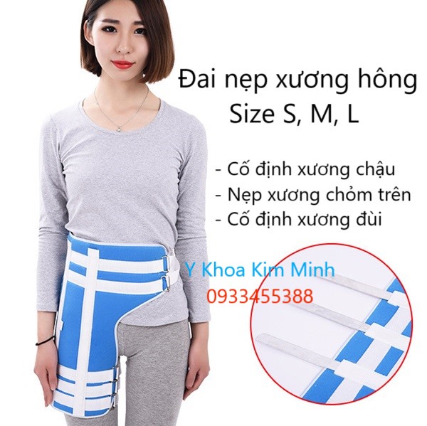 Đai nẹp xương đùi, xương hông, xương chậu