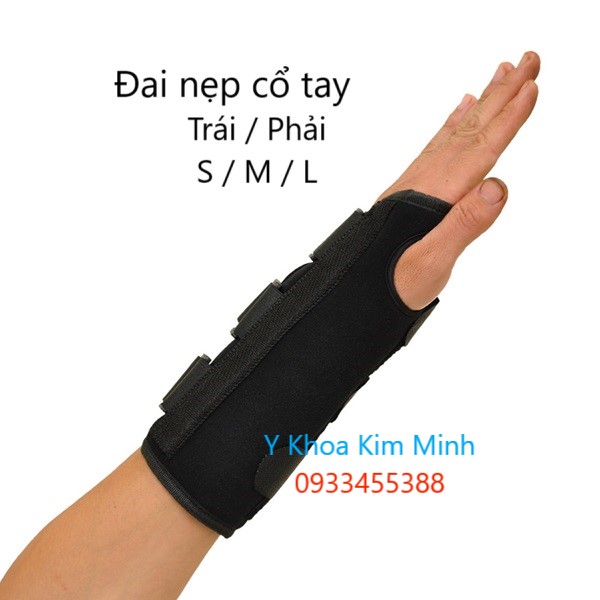 Đai nẹp cổ tay trái phải S M L