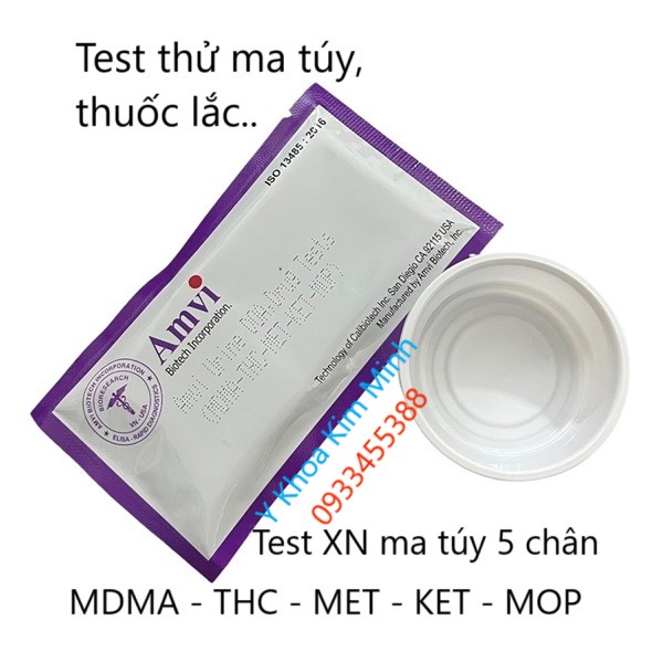 Test thử ma túy thuốc lắc Amvi