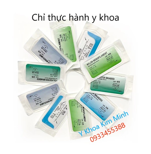 Chỉ thực hành phẫu thuật y khoa