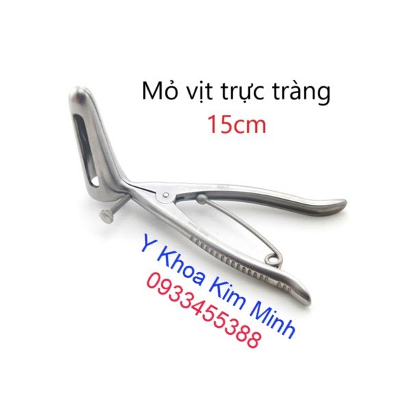 Mỏ vịt trực tràng 15cm