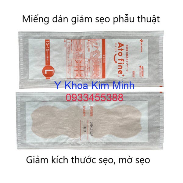 Miếng dán giảm sẹo sau mổ phẫu thuật