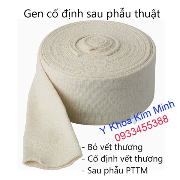 Gen định hình sau phẫu thuật dạng cuộn