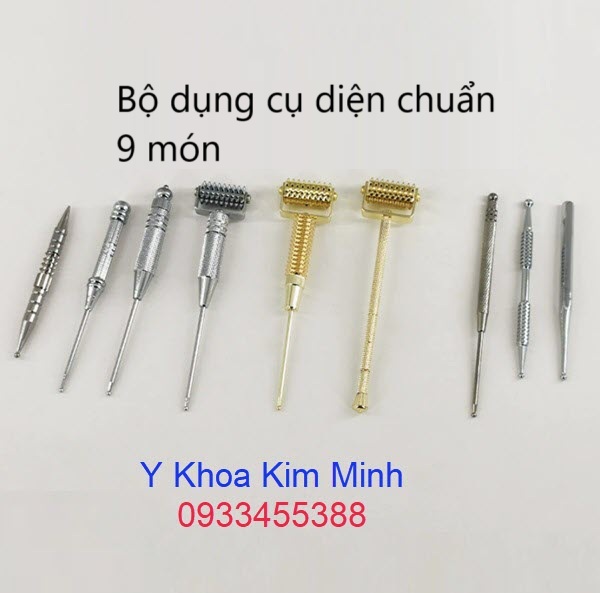 Bộ dụng cụ diện chẩn 9 món