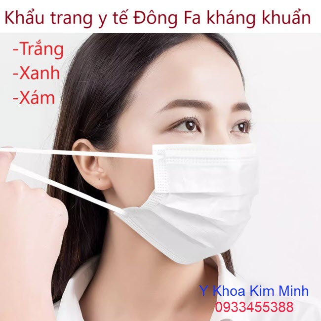 Khẩu trang y tế kháng khuẩn Đông Fa