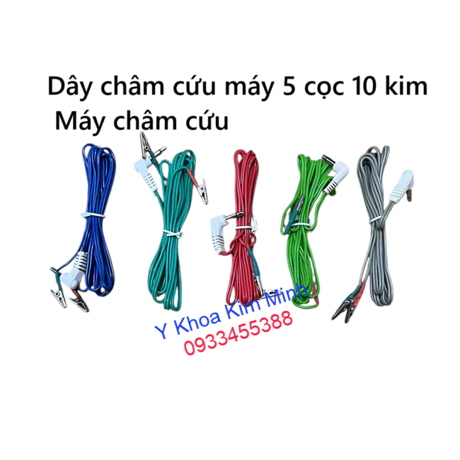 Dây kẹp kim máy châm cứu