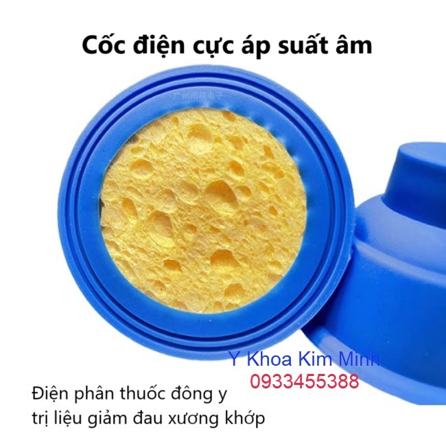 Cốc điện cực áp suất âm