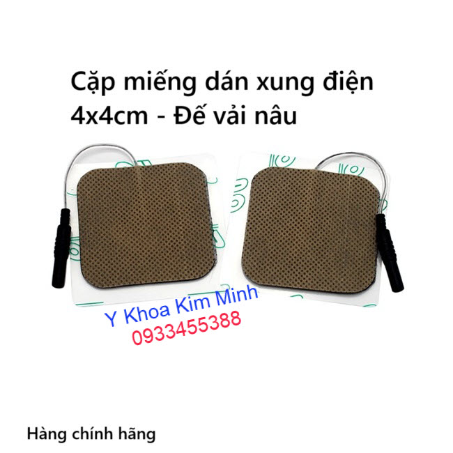Miếng dán xung điện 4 x 4cm máy châm cứu