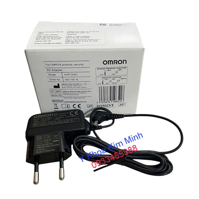 Adaptor máy huyết áp Omron