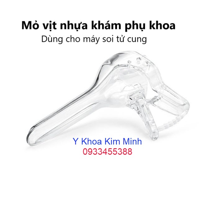 Mỏ vịt nhựa khám phụ khoa