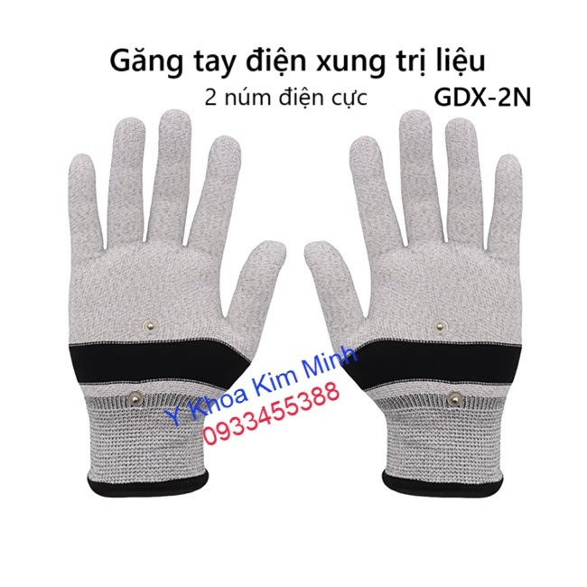 Găng tay điện xung trị liệu 2 núm GDX-2N