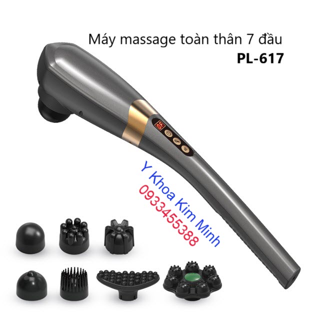 Máy massage toàn thân 7 đầu PL-617