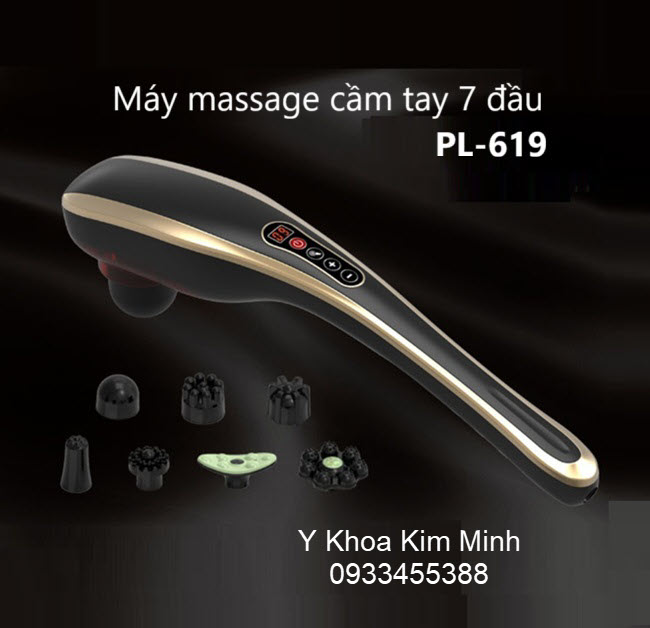 Máy massage cầm tay 7 đầu PL619