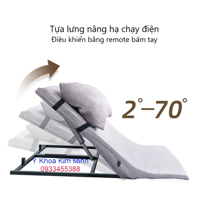 Tựa lưng nâng hạ bằng điện LK02