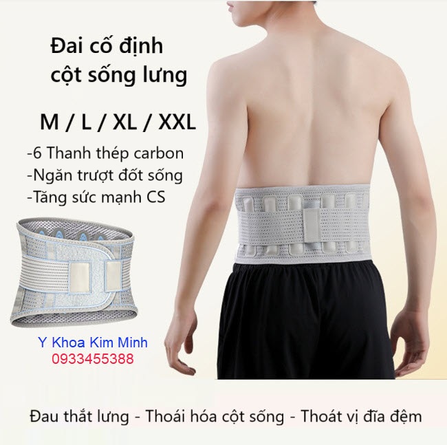 Đai thắt lưng người đau cột sống V-1