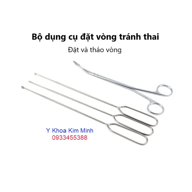 Bộ dụng cụ đặt vòng tránh thai 4 món
