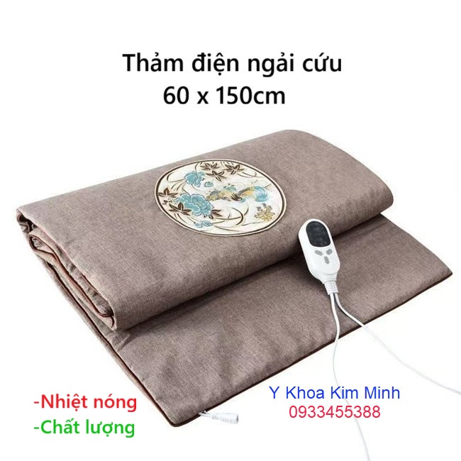 Thảm điện xông ngải cứu 60 x 150cm