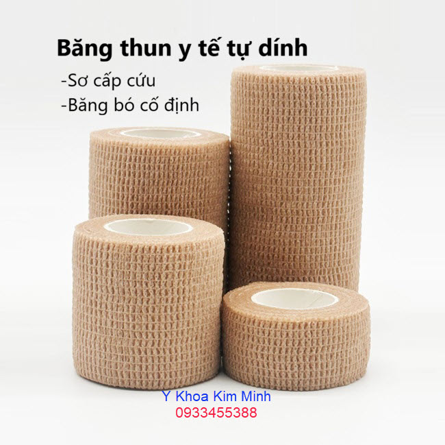 Băng thun y tế tự dính