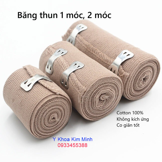 Băng thun 1 móc, 2 móc