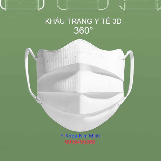 Khẩu trang y tế 3D