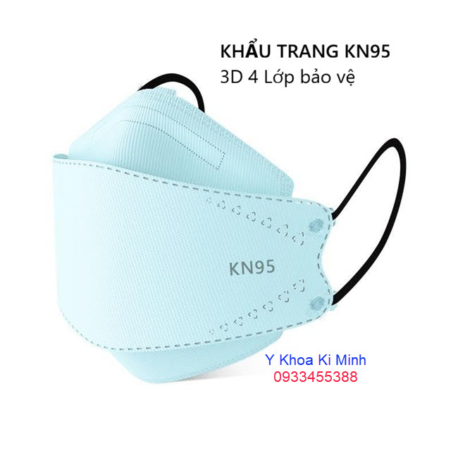 Khẩu trang KN95 3D 4 lớp lọc