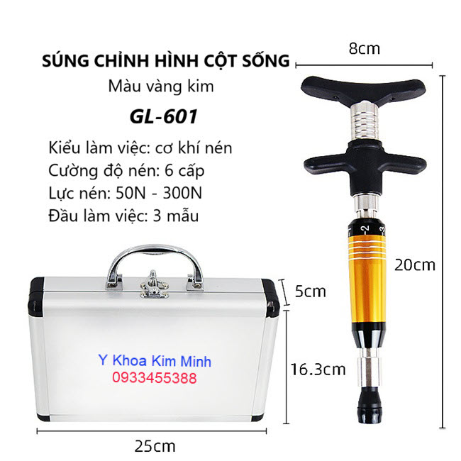 Súng chỉnh hình cột sống GL-601