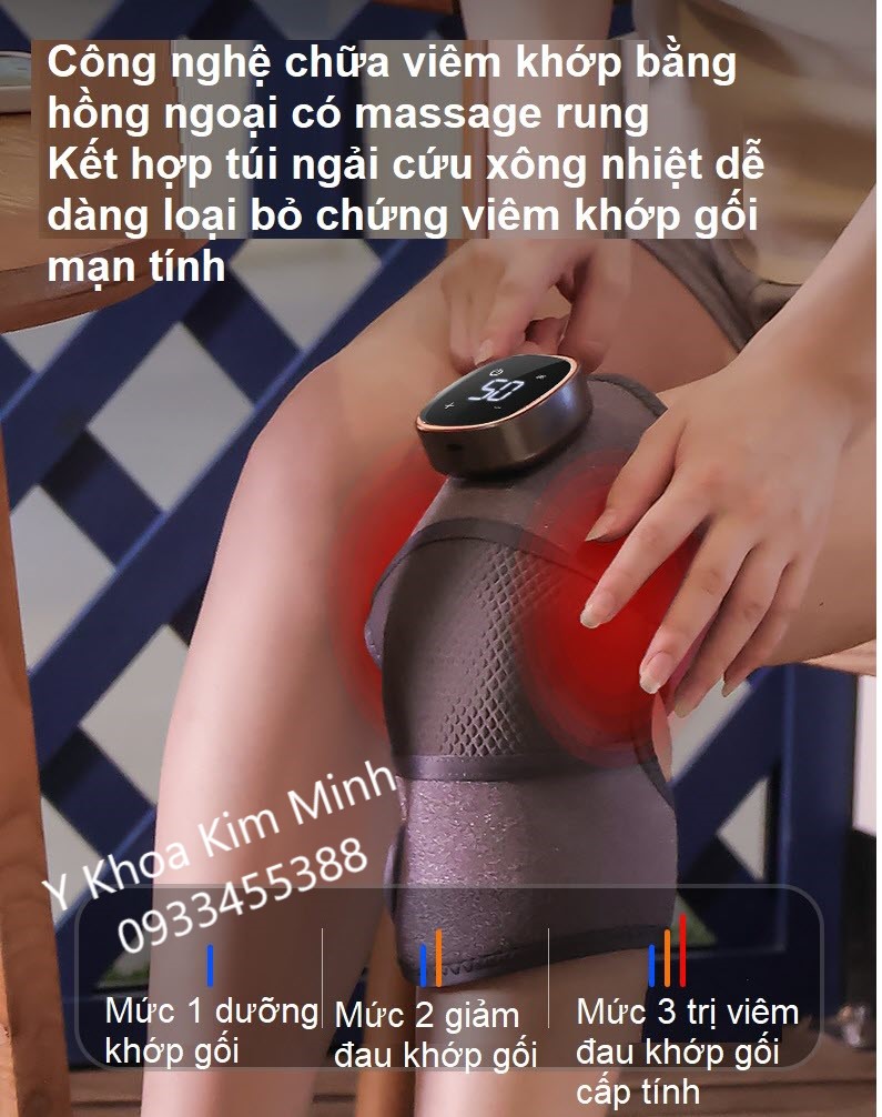 Đai chữa đau viêm khớp gối KM906B