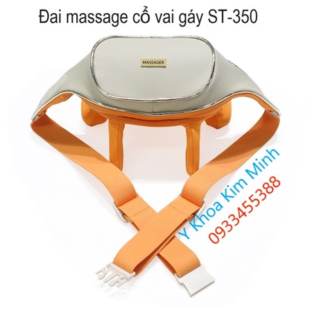 Đai massage giảm đau cổ vai gáy ST-350
