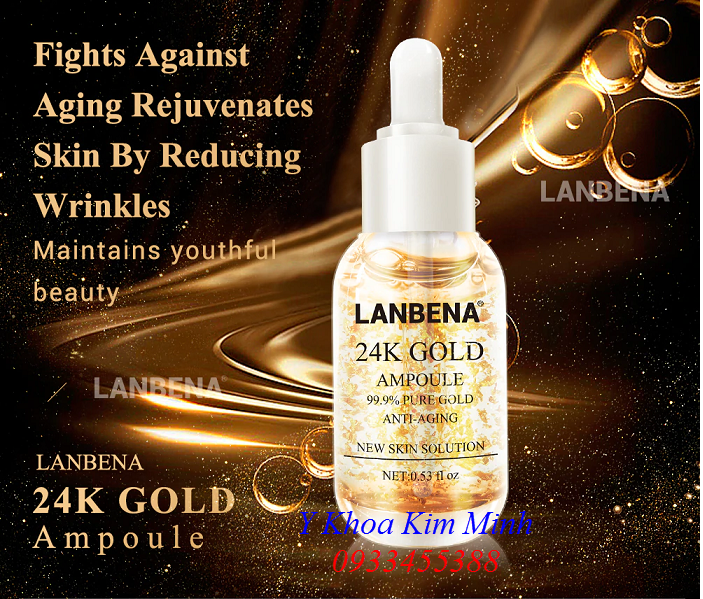 Lanbena 24K Gold Rejuvenation skin - Y Khoa Kim Minh 0933455388