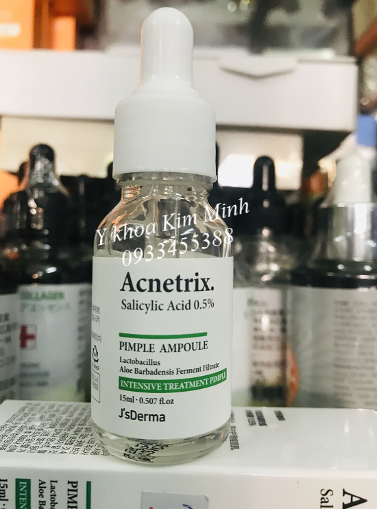Acnetrix ampoule chữa da viêm mụn mủ hiệu quả - Y Khoa Kim Minh Acnetrix Ampoule chuyên chữa da viêm mụn mủ - Y Khoa Kim Minh 0933455388