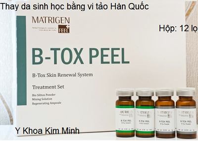Bộ B-Tox Peel Matrigen thay sinh học Hàn Quốc chính hãng bán tại Y Khoa Kim Minh số điện thoại 0933455388