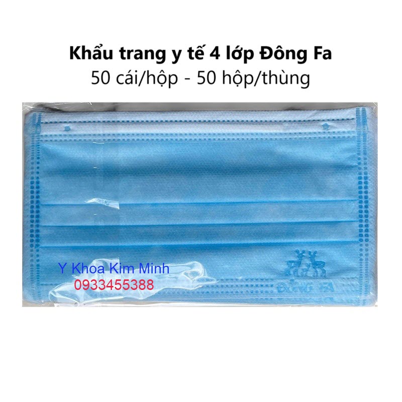 Khẩu trang y tế đông fa bán giá sỉ ở Tp.HCM số lượng lớn
