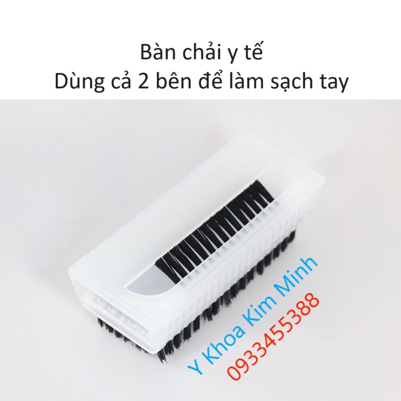 Bàn chải y tế dùng làm sạch tay cho bác sĩ phẫu thuật