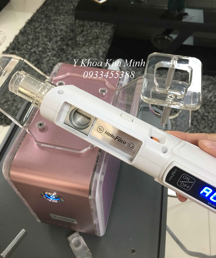 Helloface, máy tái tạo da ma trận KM-921 - Y Khoa Kim Minh Ban may tai tao da ma tran KM-921 - Y khoa Kim Minh 0933455388