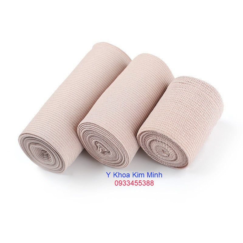 Băng thun y tế có móc dùng cố định vết thương độ co giãn cao