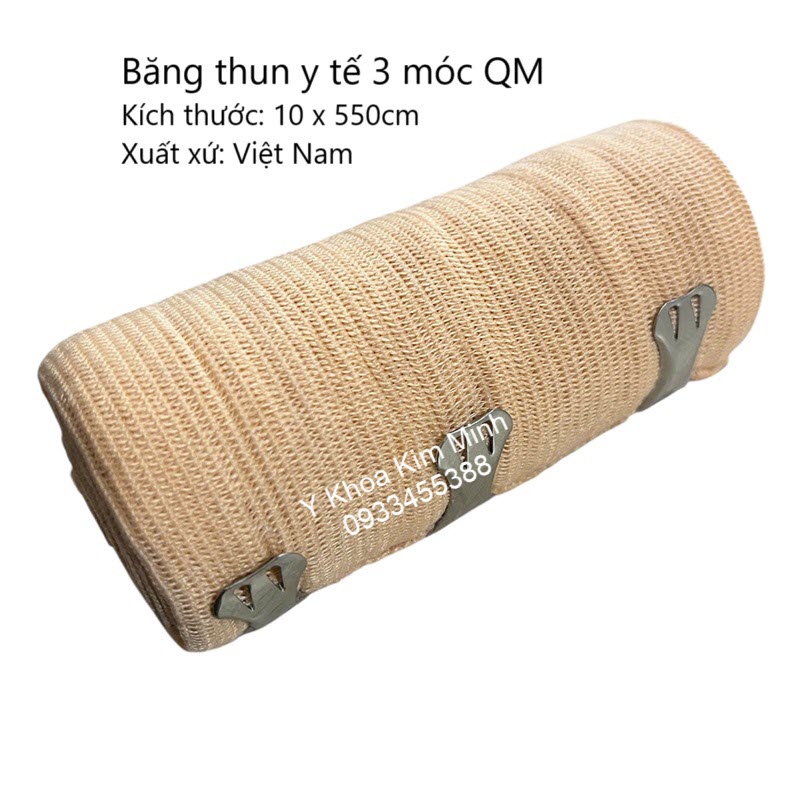 Băng thun 3 móc dùng QM dùng cho định hình phẫu thuật thẩm mỹ